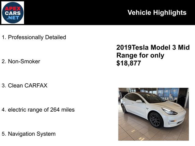 2019 Tesla Model 3 Mid Range