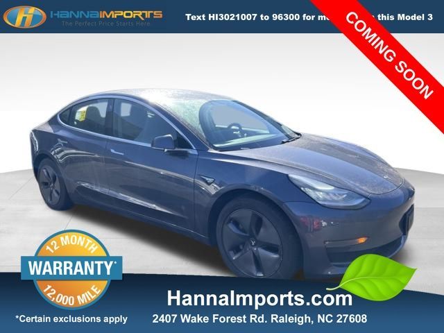 2019 Tesla Model 3 Standard Range Plus