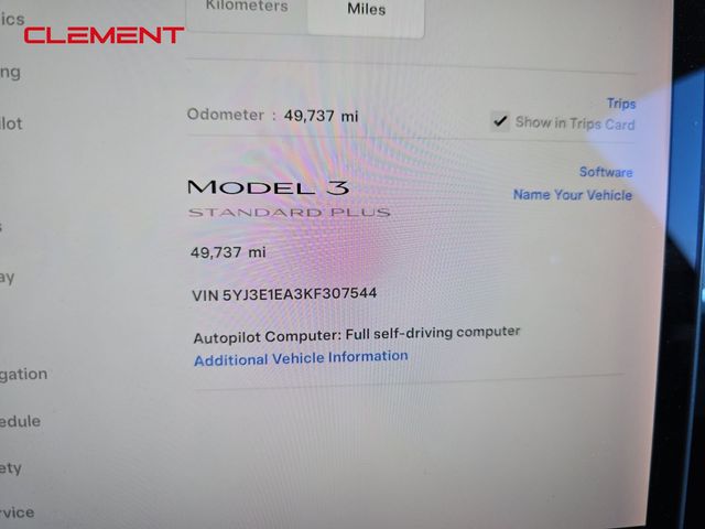 2019 Tesla Model 3 Standard Range Plus