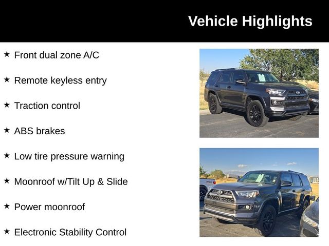 2019 Toyota 4Runner Limited Nightshade