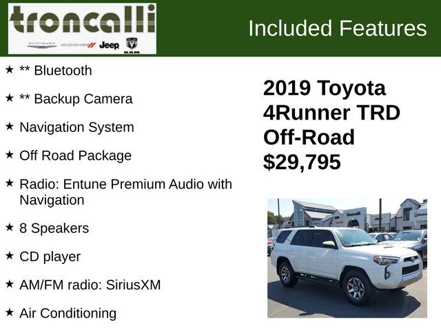 2019 Toyota 4Runner 