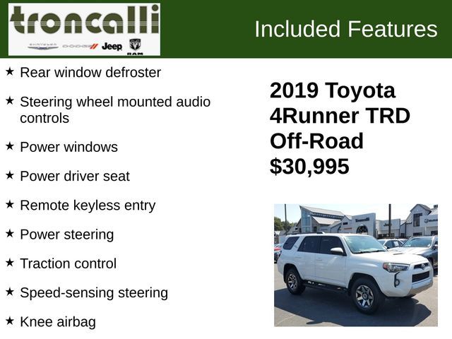 2019 Toyota 4Runner 