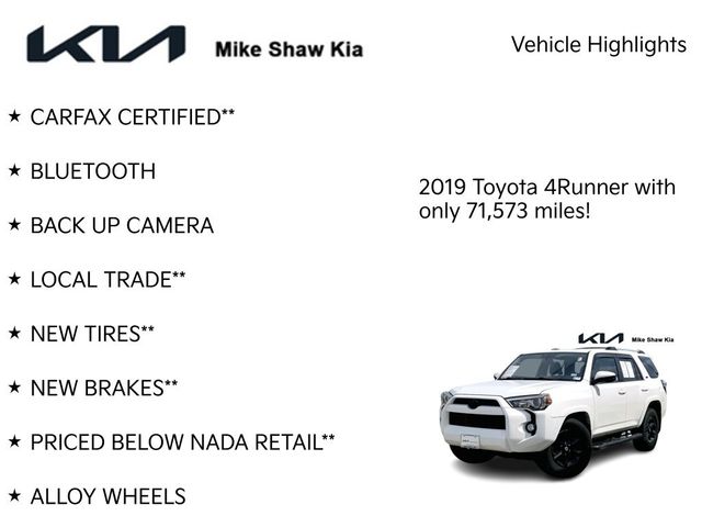 2019 Toyota 4Runner SR5