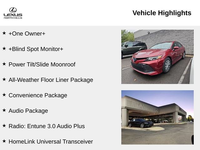 2019 Toyota Camry Hybrid LE