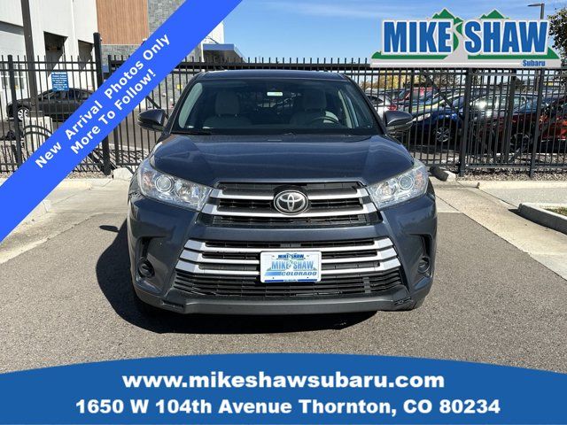 2019 Toyota Highlander LE