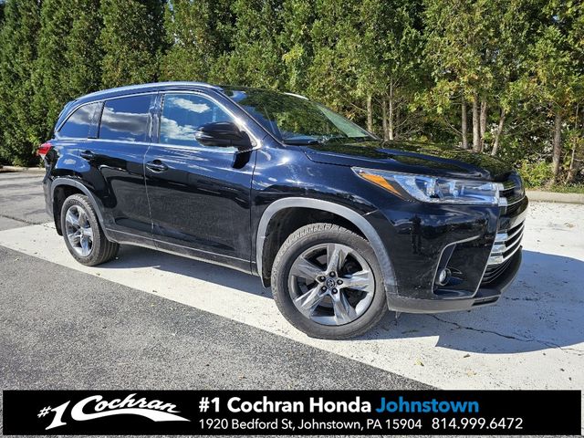 2019 Toyota Highlander Limited Platinum