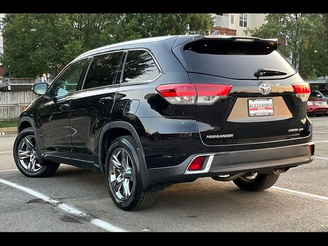 2019 Toyota Highlander Limited Platinum