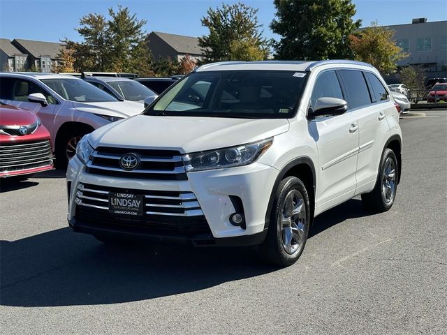 2019 Toyota Highlander Limited Platinum