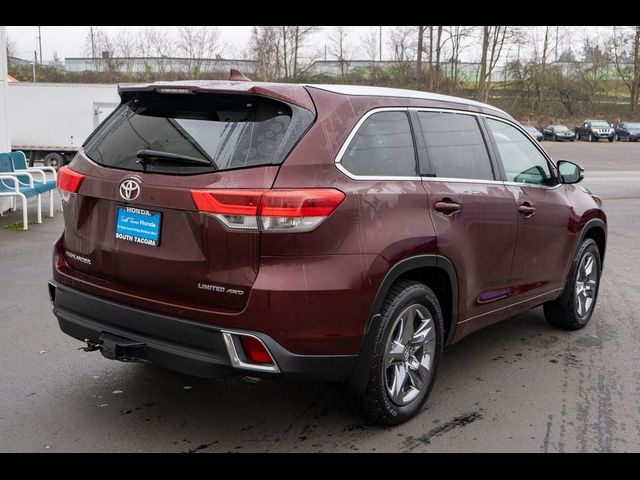 2019 Toyota Highlander Limited Platinum