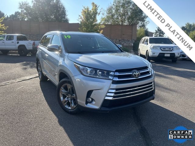 2019 Toyota Highlander Limited Platinum