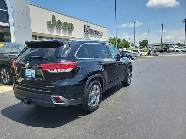 2019 Toyota Highlander Limited Platinum