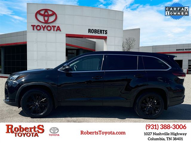 2019 Toyota Highlander SE