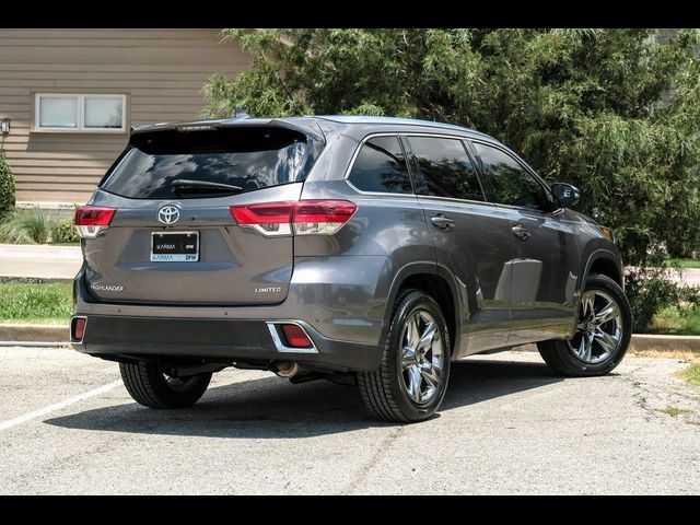 2019 Toyota Highlander Limited Platinum