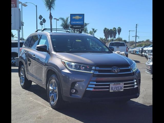 2019 Toyota Highlander Hybrid Limited Platinum