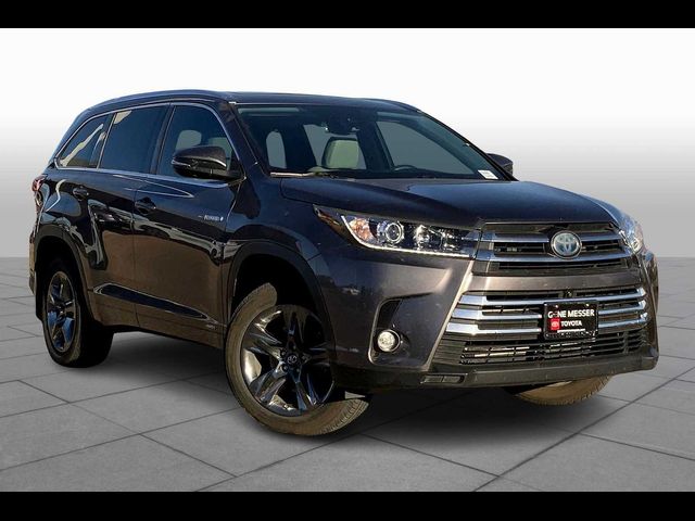 2019 Toyota Highlander Hybrid Limited Platinum