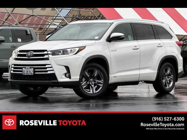 2019 Toyota Highlander Hybrid Limited Platinum