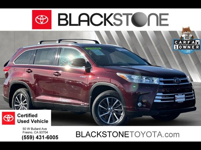 2019 Toyota Highlander Hybrid XLE