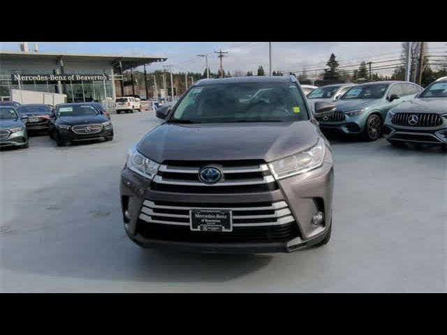 2019 Toyota Highlander Hybrid XLE