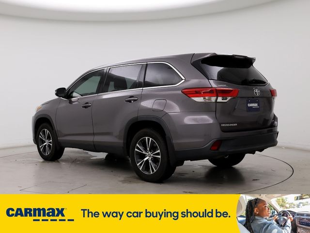 2019 Toyota Highlander LE