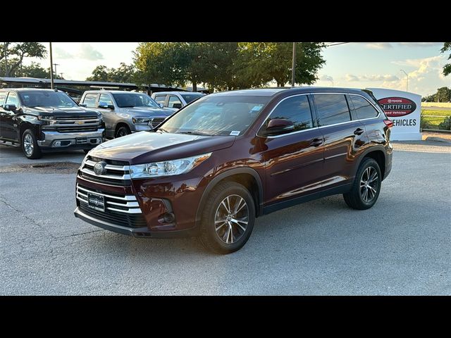 2019 Toyota Highlander LE