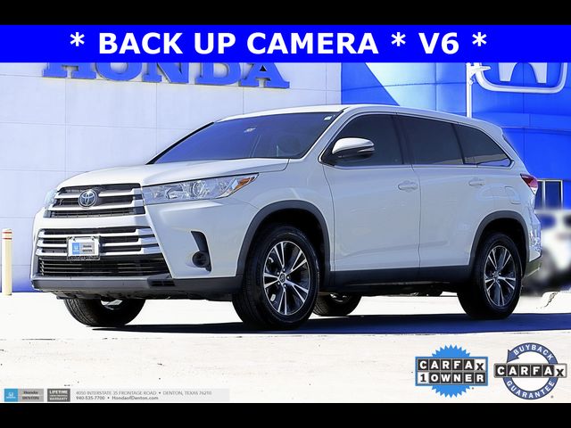 2019 Toyota Highlander LE