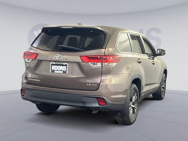 2019 Toyota Highlander LE Plus