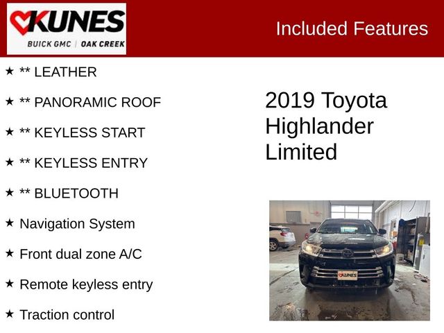 2019 Toyota Highlander Limited