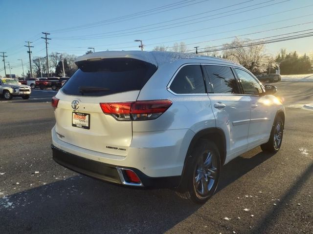 2019 Toyota Highlander Limited Platinum