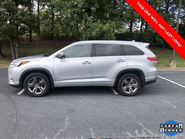 2019 Toyota Highlander Hybrid Limited Platinum