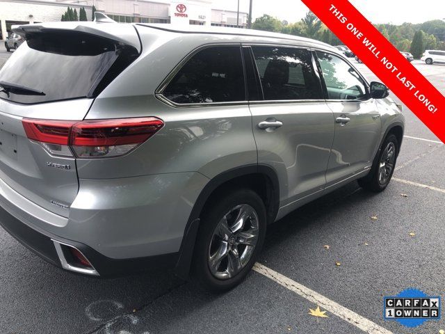 2019 Toyota Highlander Hybrid Limited Platinum