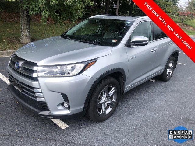 2019 Toyota Highlander Hybrid Limited Platinum