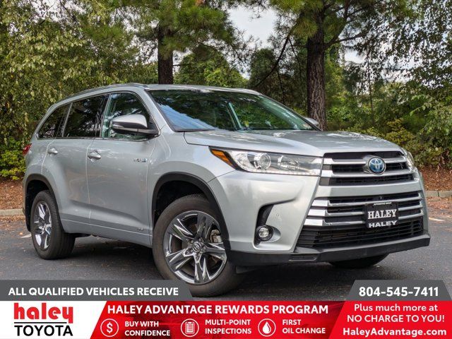 2019 Toyota Highlander Hybrid Limited Platinum