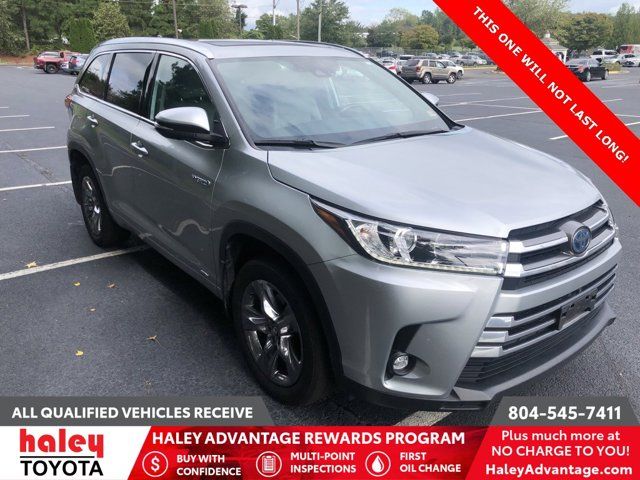 2019 Toyota Highlander Hybrid Limited Platinum