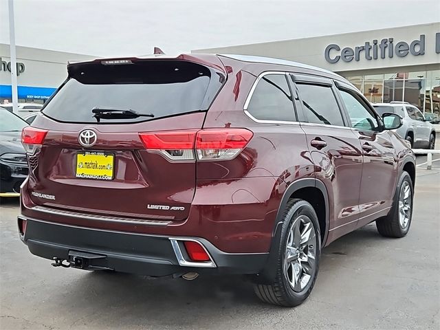 2019 Toyota Highlander Limited Platinum