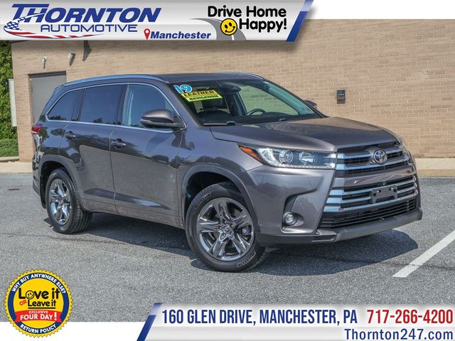 2019 Toyota Highlander Limited Platinum