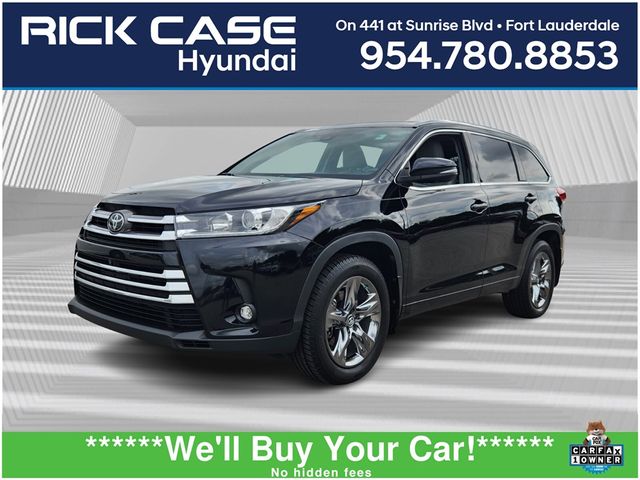 2019 Toyota Highlander Limited Platinum