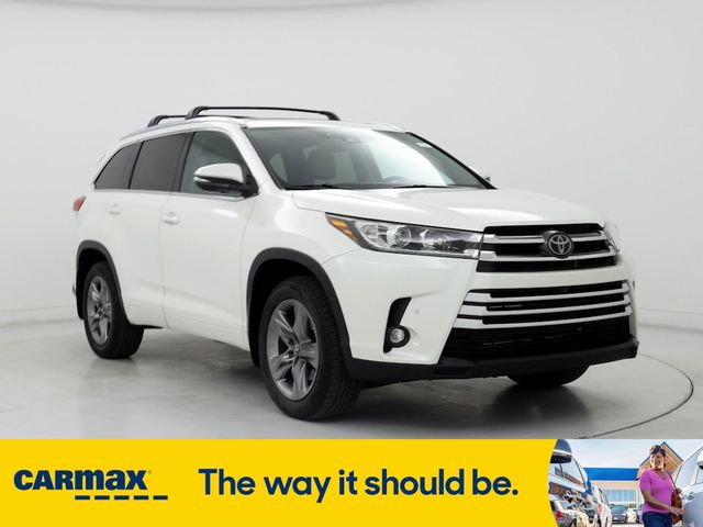 2019 Toyota Highlander Limited Platinum