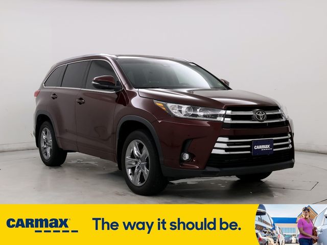 2019 Toyota Highlander Limited Platinum