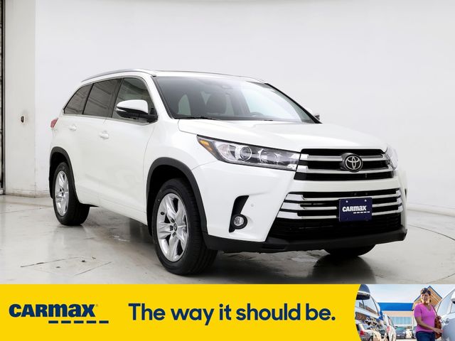 2019 Toyota Highlander Limited Platinum