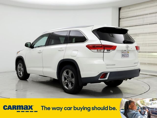 2019 Toyota Highlander Limited Platinum