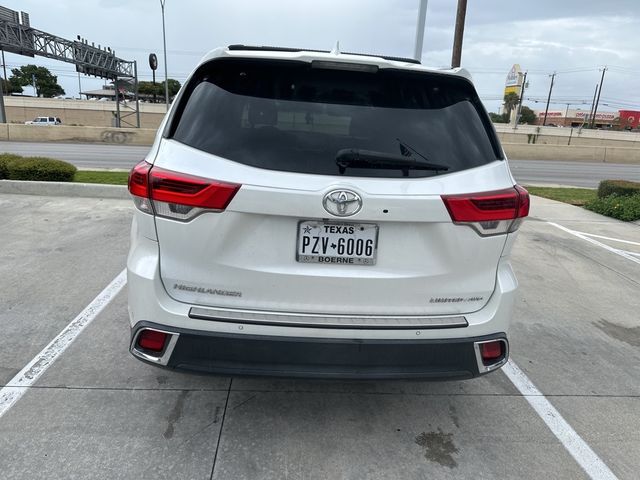 2019 Toyota Highlander Limited Platinum