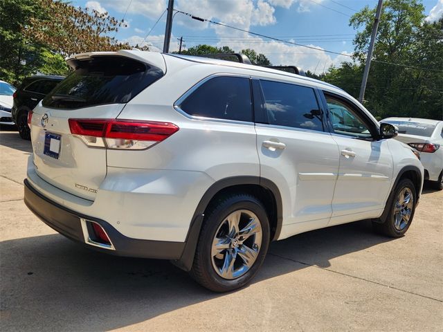 2019 Toyota Highlander Limited Platinum