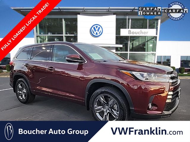 2019 Toyota Highlander Limited Platinum