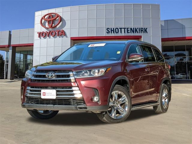 2019 Toyota Highlander Limited Platinum