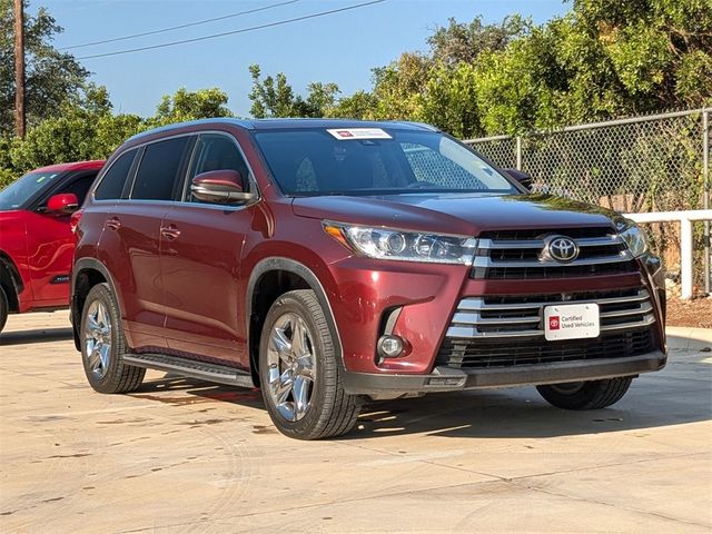 2019 Toyota Highlander Limited Platinum