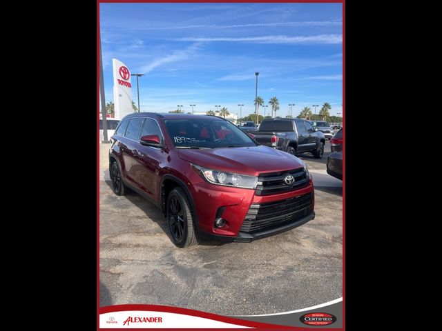 2019 Toyota Highlander SE