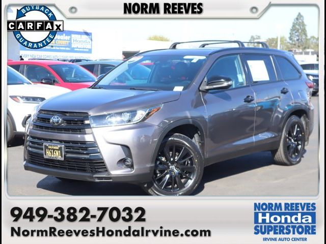 2019 Toyota Highlander SE