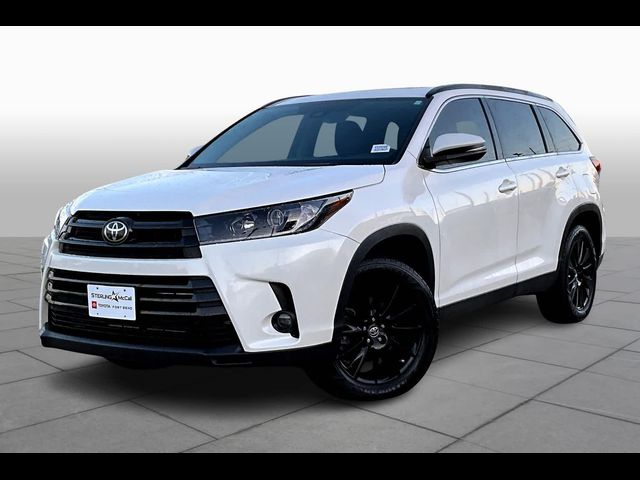 2019 Toyota Highlander SE