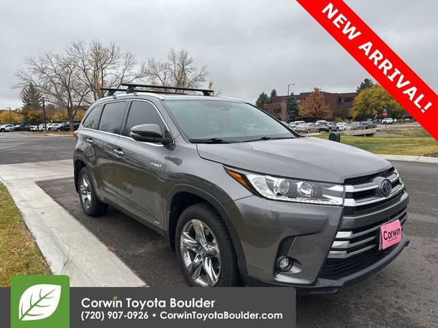 2019 Toyota Highlander Hybrid Limited Platinum