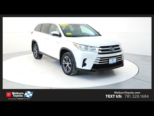 2019 Toyota Highlander Hybrid LE